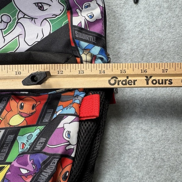 Pokemon Backpack Bioworld Pikachu Gengar MewTwo Lucario Eevee 2022 - Picture 11 of 12